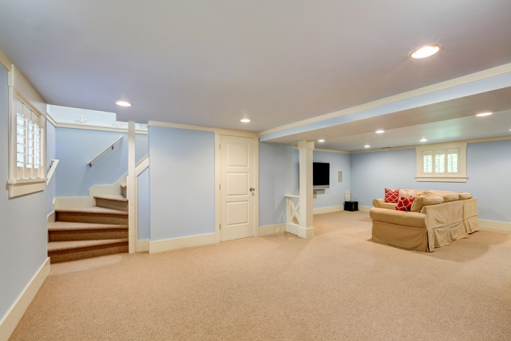 Basement renovation by Larlin's Home Improvement