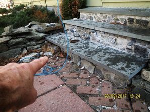 Rebuilding Front Steps in Milford, CT (2)